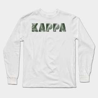 Kappa Leaf Letters Long Sleeve T-Shirt